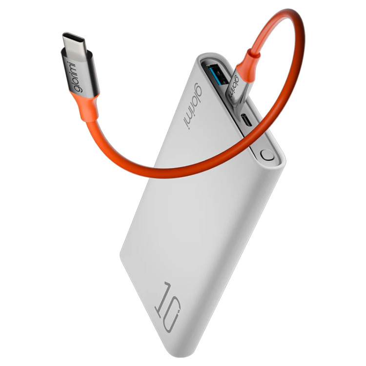 پاوربانک 22.5 وات گلوریمی مدل Lightcore ظرفیت 10000 میلیآمپرساعت به همراه کابل تبدیل USB-C