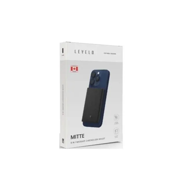 جاکارتی اورجینال Levelo مدل LEVELO Mitte 8 in 1 Magsafe Cardholder – Mitte 8 in 1
